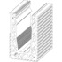 Profilé pour vitrage Litefront 3 Aluminium