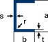 Profilato a U Alluminio EN AW-6082 (AlMgSi1) T6 (F31) Esecuzione estrusa