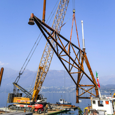 Neuer Hafen mit 280 Anlegeplätzen für Lago Maggiore