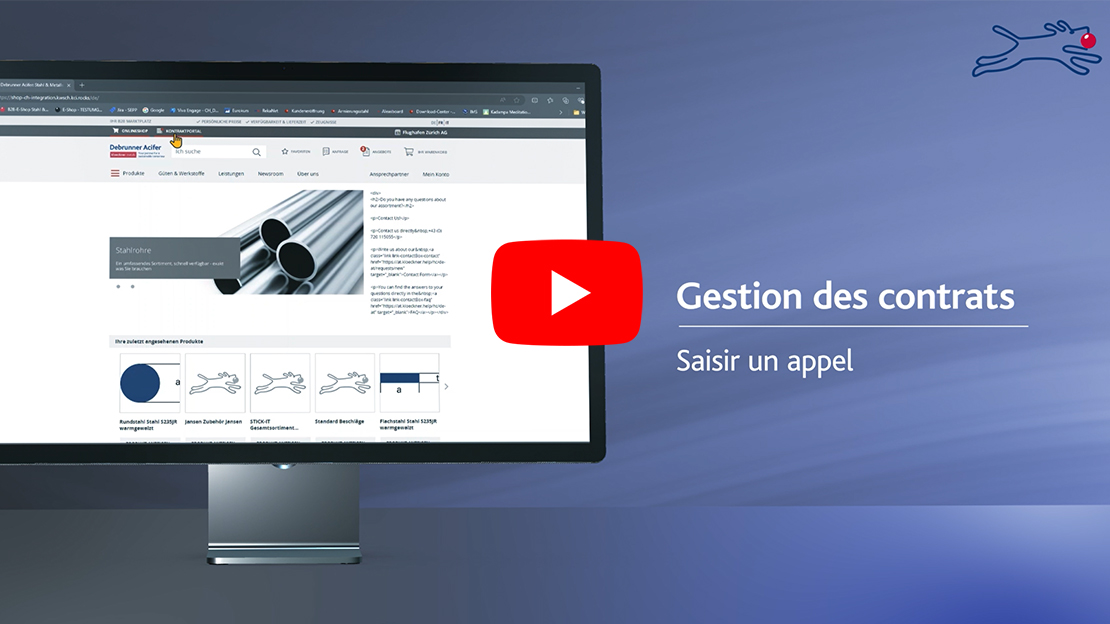 Gestion des contrats appel