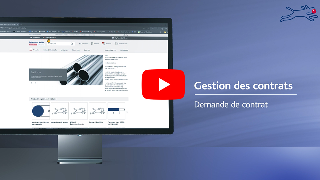 Gestion des contrats demande de contract